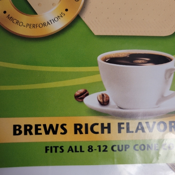 BPA Free Pour Over Coffee Maker w/ Natural Filters Red Brewer - Picture 12 of 16